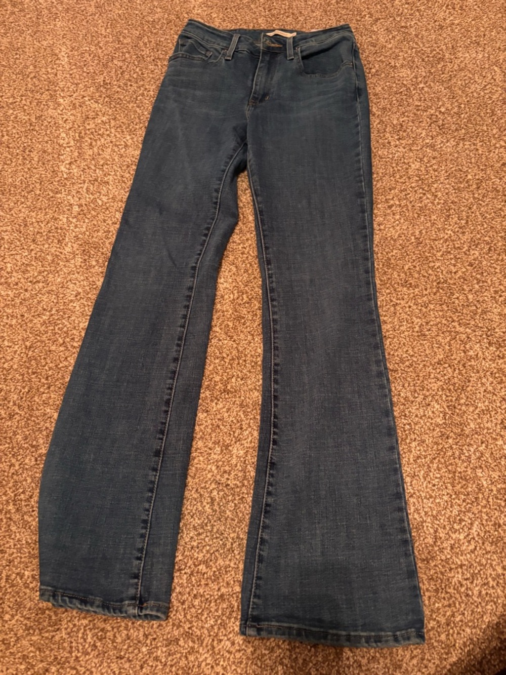 Levi's Dark Blue Boot-Cut Jeans